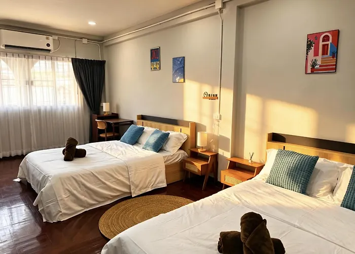 ヴィラ Cloudy Nest Phayathai Entire 4 Storey House For 10pp 8-min Walk To Bts & Airport Link バンコク都